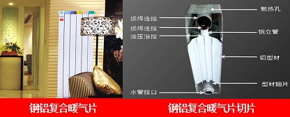 钢铝复合暖气片1